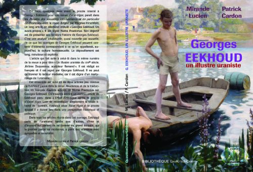 9782908050790: Georges Eekhoud: Un illustre uraniste 1854-1927