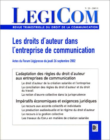 Beispielbild fr Legicom N 29 zum Verkauf von LiLi - La Libert des Livres