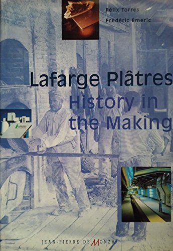 Imagen de archivo de Lafarge Pltres - History in the Making a la venta por Ammareal
