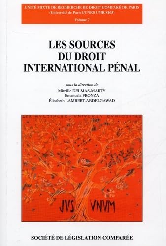 9782908199352: LES SOURCES DU DROIT INTERNATIONAL PNAL: SOUS LA DIRECTION DE MIREILLE DELMAS-MARTY, EMANUELA FRONZA, ET ELISABETH LAMBER