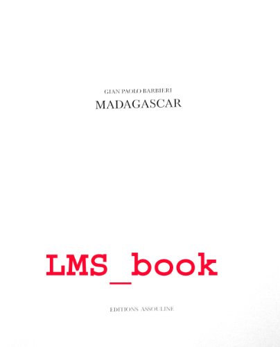 Imagen de archivo de Madagascar Barbieri, Gian-Paolo a la venta por Au bon livre
