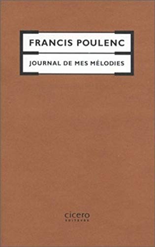9782908369106: Journal de Mes Melodies (Hors Collection Cicero) (French Edition)