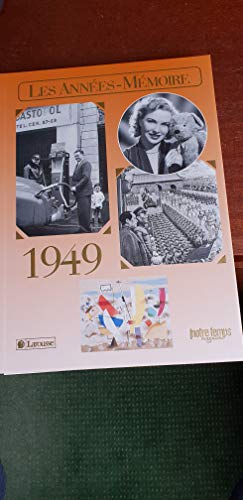 Beispielbild fr Annes mmoire 1949 zum Verkauf von Librairie Th  la page