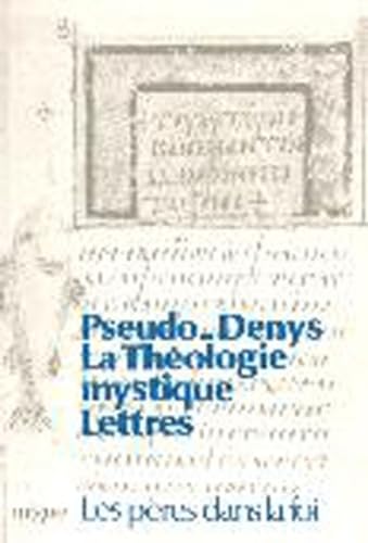 Imagen de archivo de La thologie mystique - Lettres a la venta por Ammareal