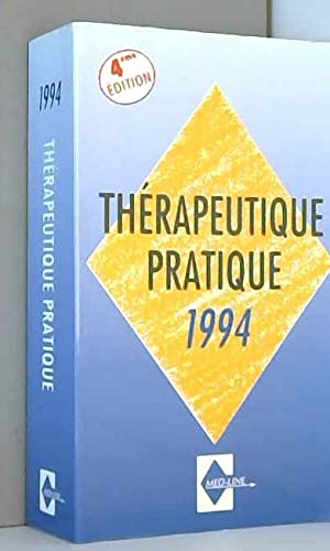 9782908763188: Guide thrapeutique pratique medline 1994
