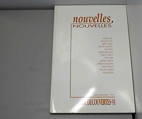 Imagen de archivo de Nouvelles [Paperback] Collectif a la venta por LIVREAUTRESORSAS
