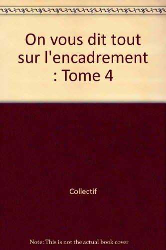 Stock image for L'encadrement. Les documents for sale by Ammareal
