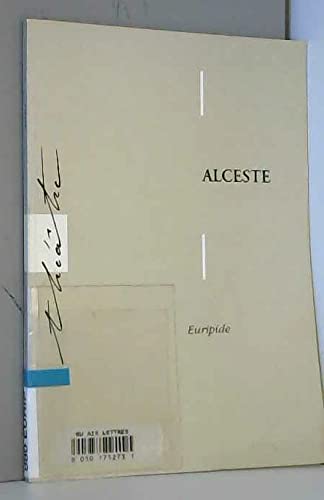Beispielbild fr Alceste zum Verkauf von medimops