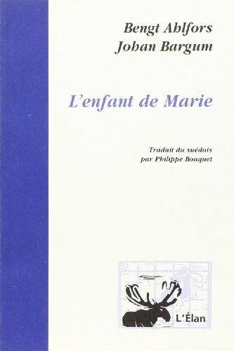 9782909027227: L'enfant de marie (French Edition)