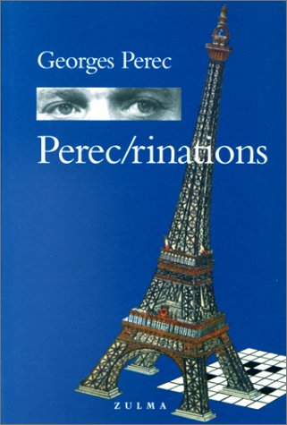 Stock image for PEREC/RINATIONS for sale by HPB-Ruby