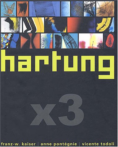 9782909166124: Hartung x 3: Edition bilingue Franais-Allemand