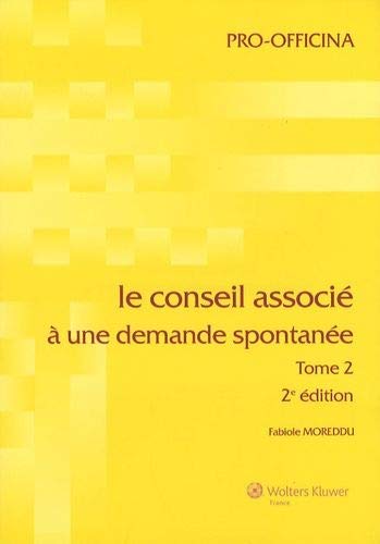 Beispielbild fr Le Conseil Associ. Vol. 2. Le Conseil Associ  Une Demande Spontane zum Verkauf von RECYCLIVRE