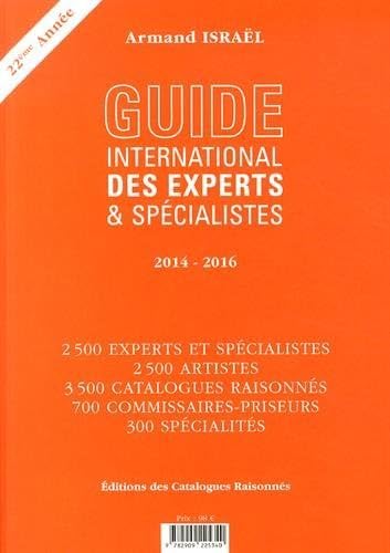 9782909225340: Guide international des experts & spcialistes 2014-2016