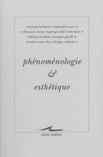 Phenomenologie Et Esthetique (French Edition) (9782909422312) by Barbaras, Renaud; Escoubas, Eliane; Dastur, Francoise; Court, Raymond