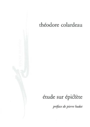 Beispielbild fr tude sur Epictte (Encre Marine) (French Edition) zum Verkauf von Gallix