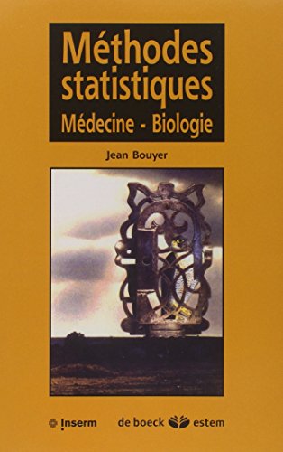 Beispielbild fr M thodes statistiques: M decine - Biologie zum Verkauf von WorldofBooks