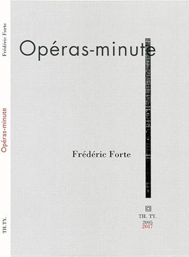 Beispielbild fr Opras-minute, rdition 2017 (French Edition) zum Verkauf von Gallix