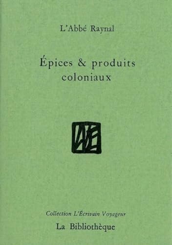 Stock image for Epices et produits coloniaux for sale by Ammareal