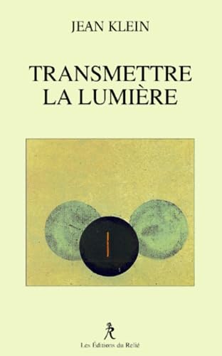 Stock image for Transmettre la lumire for sale by medimops