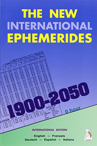 Imagen de archivo de New International Ephemerides 1900-2050: Midnight a la venta por Studibuch