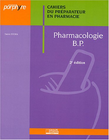 Beispielbild fr Pharmacologie BP zum Verkauf von Ammareal