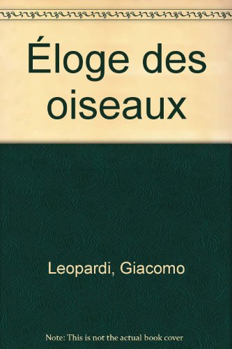 Éloge des oiseaux