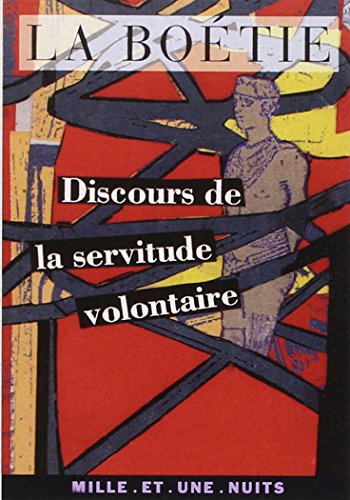 Stock image for Discours de la servitude volontaire - collection la botie n76 for sale by Le-Livre