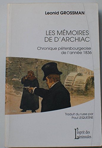 9782910435578: Les Mmoires de d'Archiac