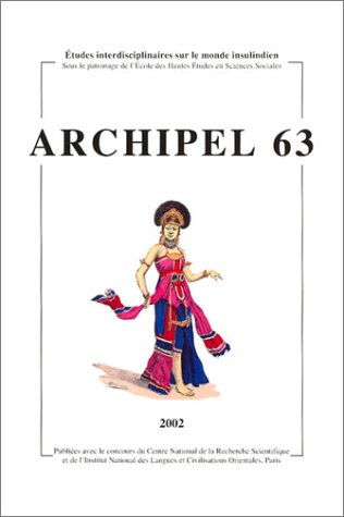 Stock image for Archipel 63, . Etudes interdisciplinaires sur le for sale by N. Fagin Books