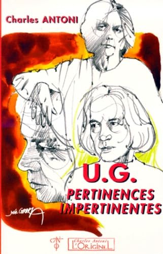 9782910677152: U. G. - Pertinences impertinentes