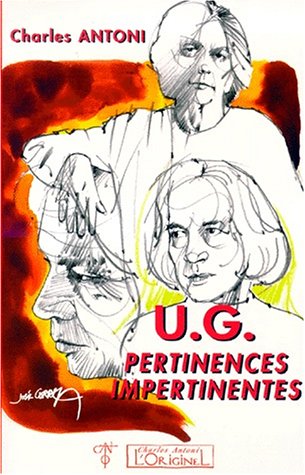 U. G. - Pertinences impertinentes (9782910677152) by Antoni, Charles