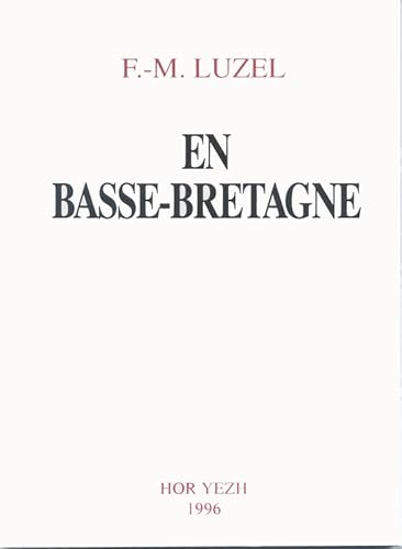 Stock image for En Basse-Bretagne for sale by LE PIANO-LIVRE