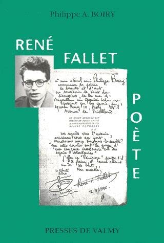 Stock image for Rene Fallet poete for sale by Ammareal