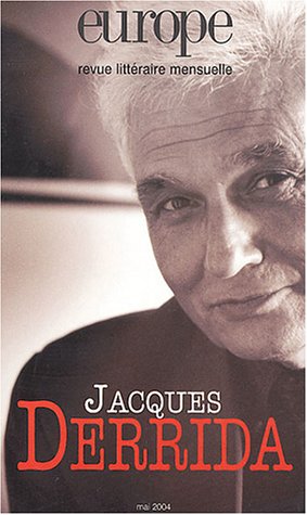 Stock image for Europe, numro 901 : Jacques Derrida for sale by Ammareal