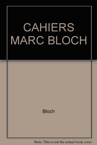 Stock image for Cahiers Marc Bloch, numro 5 for sale by Ammareal