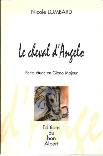 9782910834012: Le cheval d'Angelo