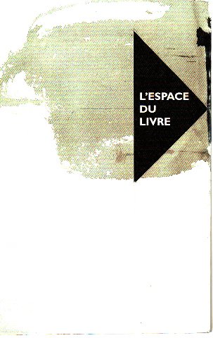 Stock image for L'espace du livre for sale by A TOUT LIVRE