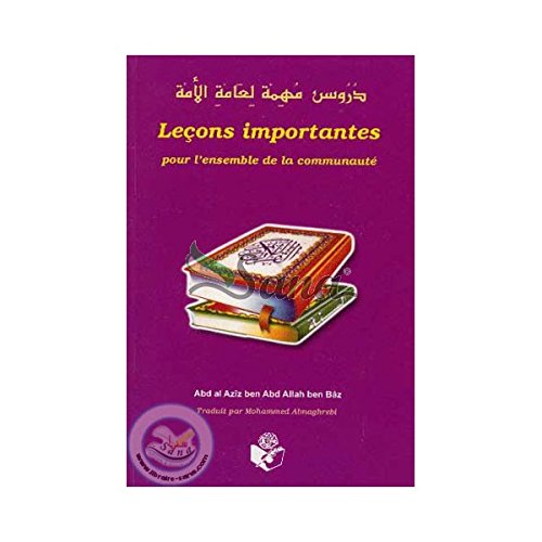 Stock image for Leons importantes pour l'ensemble de la communaut for sale by medimops