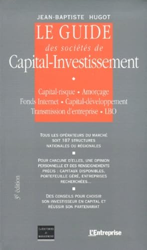 Stock image for Le guide des socits de capital-investissement for sale by medimops