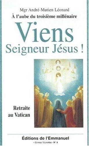 Beispielbild fr Viens, seigneur jsus zum Verkauf von LibrairieLaLettre2