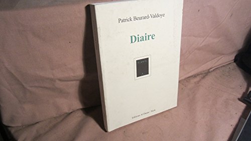 Stock image for Diaire for sale by Tim's Used Books  Provincetown Mass.