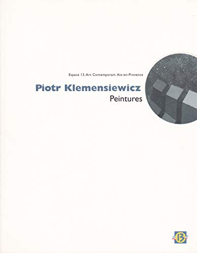Beispielbild fr Piotr Klemensiewicz Peintures zum Verkauf von Ammareal