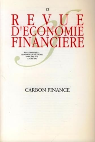 9782911144950: Carbon finance - N 83 - Octobre 2006: Ouvrage en anglais