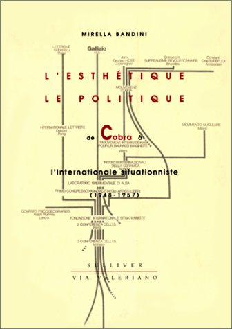 Beispielbild fr L'ESTHETIQUE, LE POLITIQUE: DE COBRA A L'INTERNATIONALE SITUATIONNISTE, 1948-1957. zum Verkauf von Burwood Books