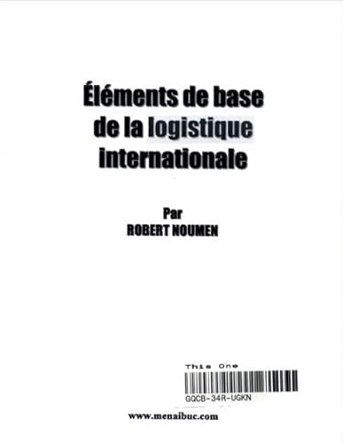 Imagen de archivo de Elements de base de la logistique internationale a la venta por medimops