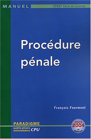 Beispielbild fr Procdure pnale zum Verkauf von Ammareal