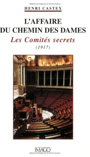 9782911416149: AFFAIRE DU CHEMIN DES DAMES (L') LES COMITES SECRETS (1917)