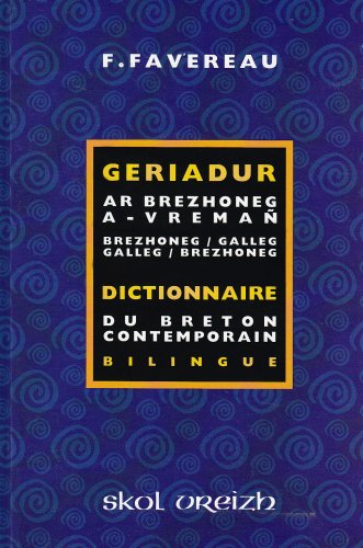 9782911447488: Dictionnaire du breton contemporain : Geriadur ar brezhoneg-a-vrema