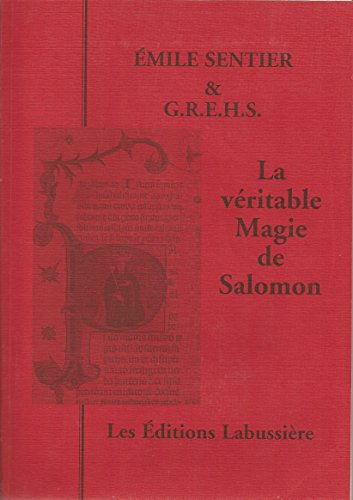 Imagen de archivo de La veritable magie de Salomon a la venta por Librairie La Canopee. Inc.