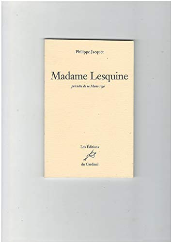 Stock image for Madame Lesquine for sale by medimops